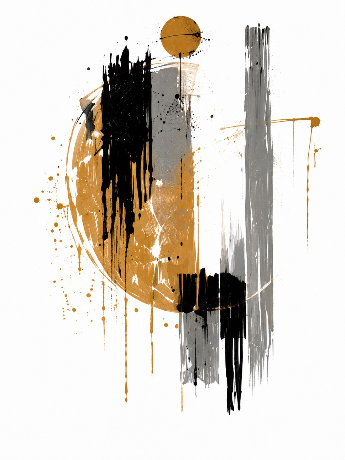 ÉQUILIBRE ABSTRAIT original artwork